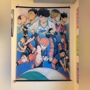 Large ‘Haikyuu’ Wall Scroll